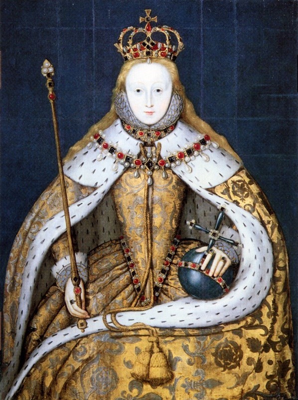 Elizabeth I In Coronation Robes © Npg