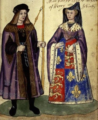 James’-parents-James-IV-and-Margaret-daughter-of-Henry-VII