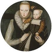 Lady-Katherine-Grey-Countess-of-Hertford-1540-1568-with-her-son-Viscount-Beauchamp-1561-–-1612-by-Levina-Teerlinc