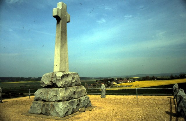 Memorial-to-the-fallen-at-Flodden-Branxton-Northumberland