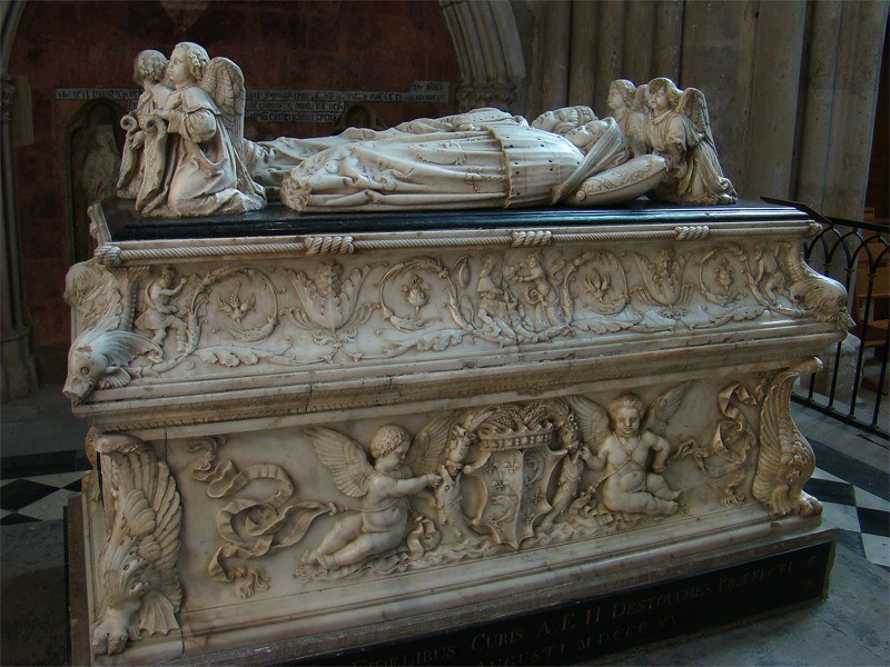 Tomb Of Anne Of Brittany And Charles Viii’S Children In Tours Cathedral Sculptor Michel Colombe Photo 2008 09 22 Gfdl Commons Wikimedia