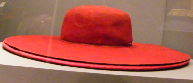 Wolsey’s-Cardinal’s-hat-preserved-at-Christchurch-Oxford