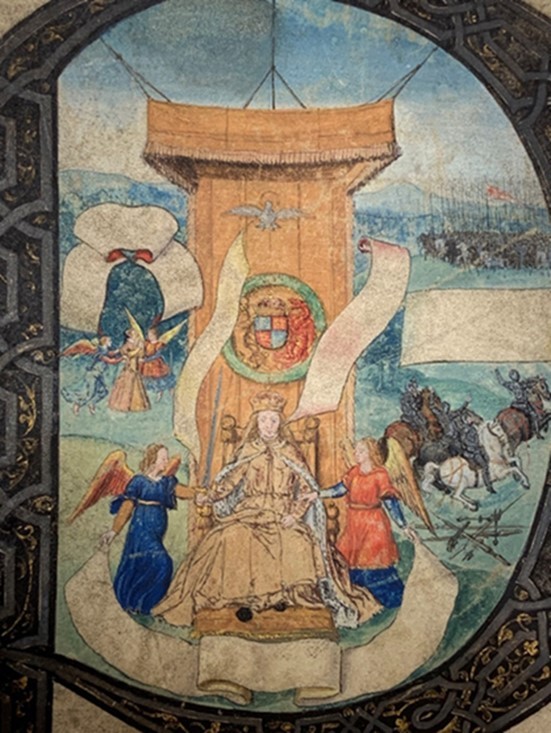 Tudor Times | Iconography of Mary I: King's Bench Rolls