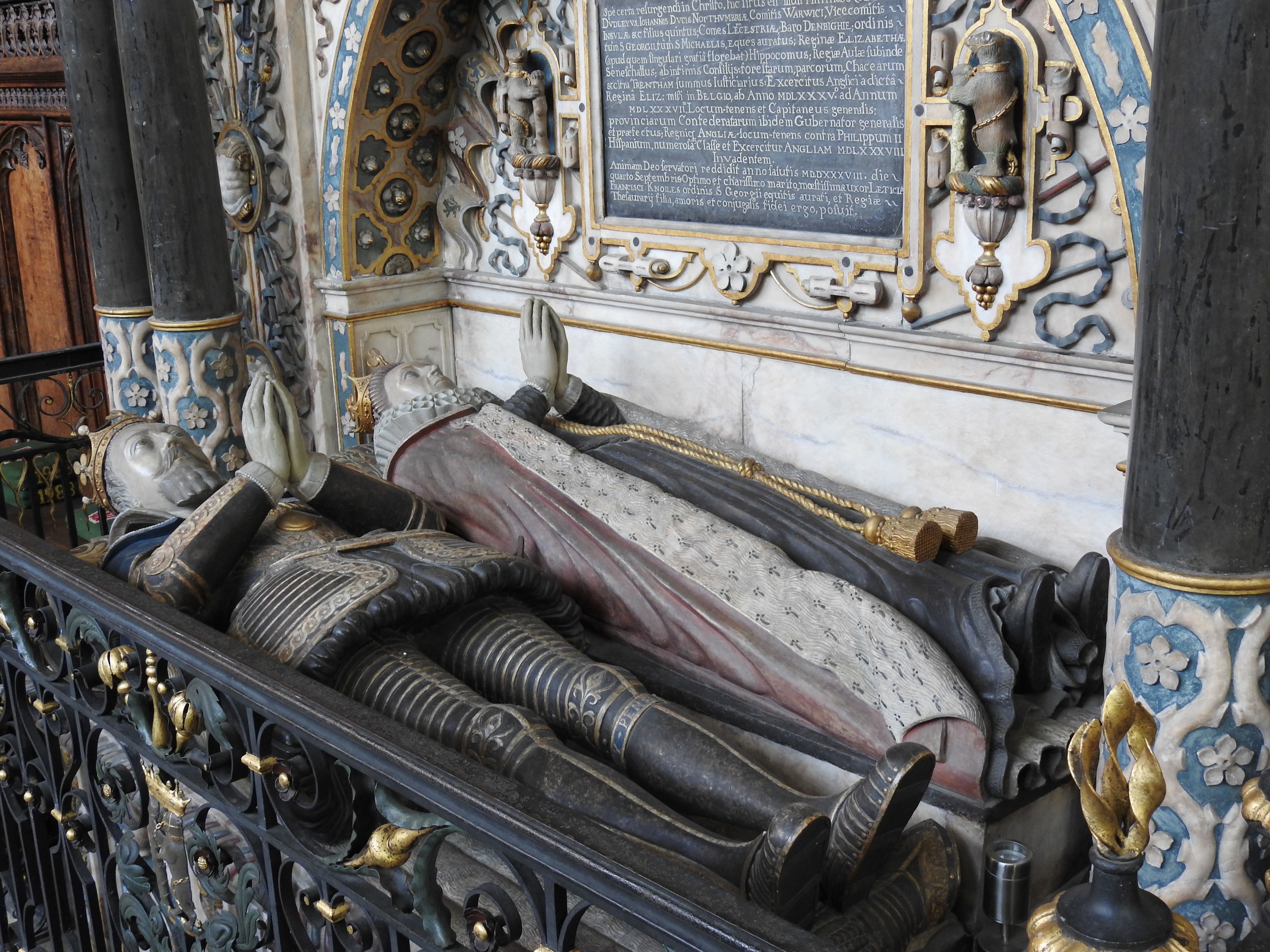 3 Tomb Of Rd And Lk © The Collegiate Church Of St  Mary Warwick Reduced