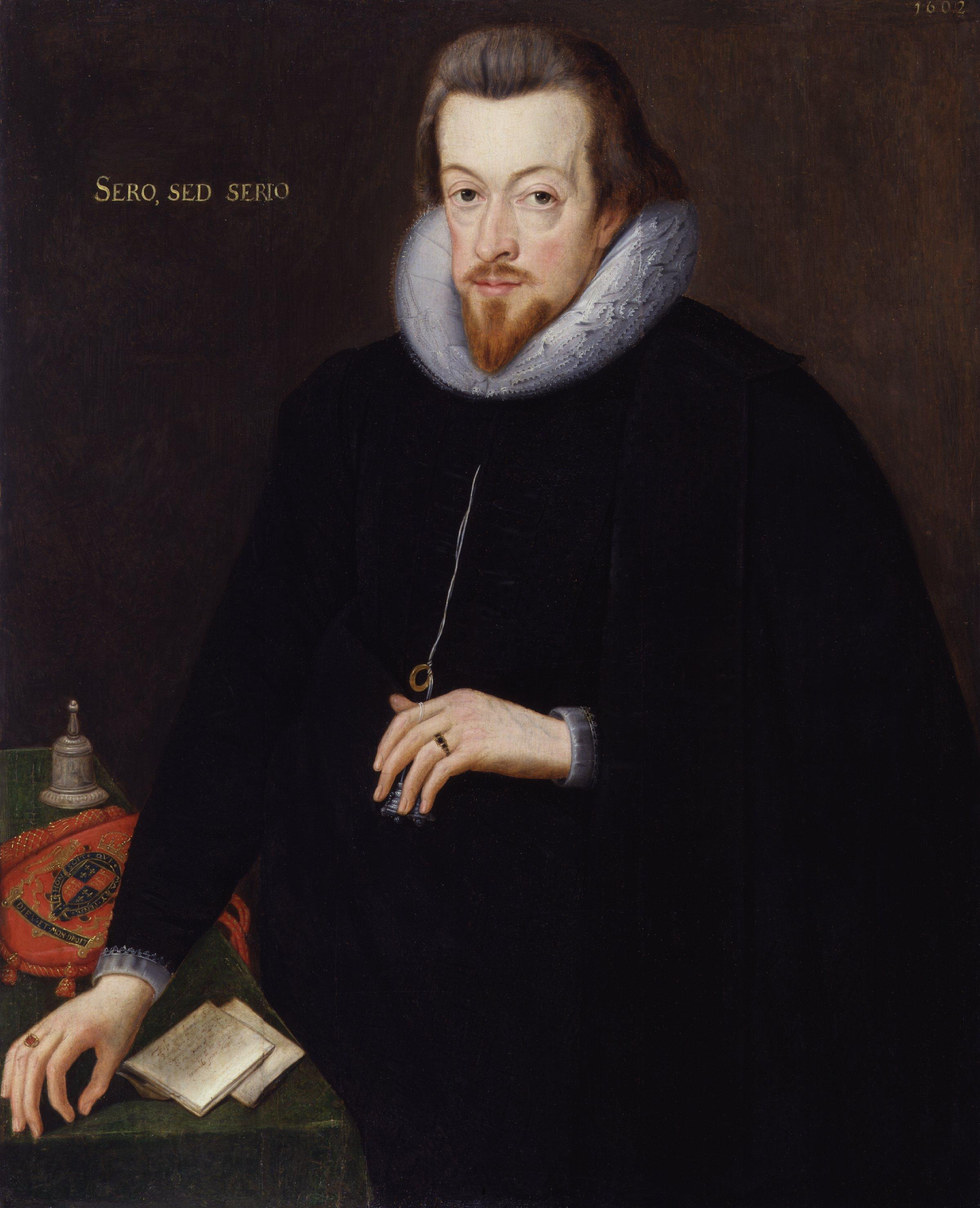 Cecil Robert 1St Earl Of Salisbury By John De Critz The Elder