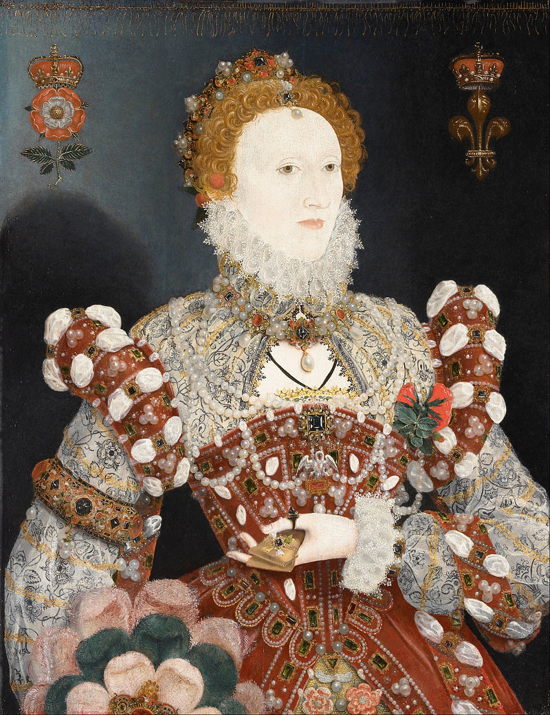 Elizabeth By Hilliard Pelican Portrait