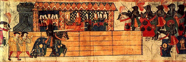 Katharine Of Aragon And Her Ladies Watching Henry Viii Joust