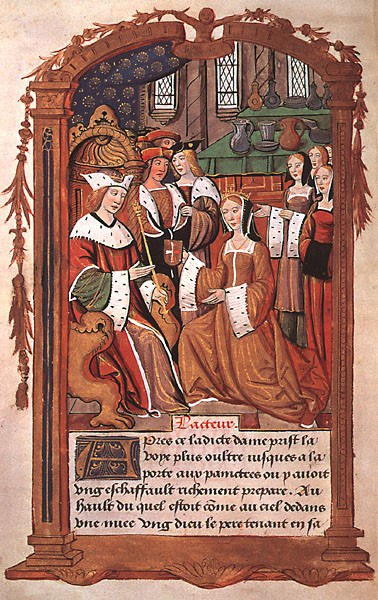 Mary The French Queen With Her Attendants