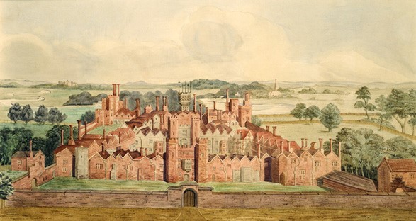 A 17Th Century View Of Oatlands Palace